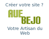 Créer votre site avec Rue Béjo